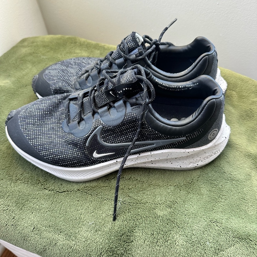 Nike Black and Gray Athletic Sneakers